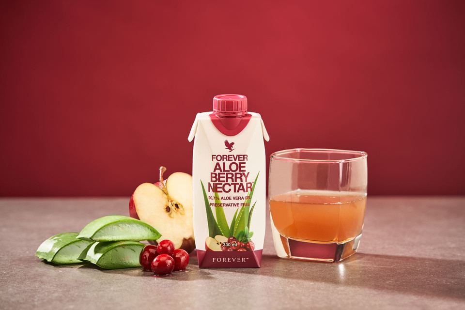 Aloë Vera Drink Berry Nectar Mini (12 stuks)-Mijn Aloë Winkel